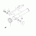 VL1500,T Boulevard C90 Маятник задний