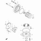 DR-Z125,L Масляный насос