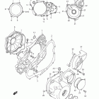 DR-Z400SM Крышки картера