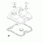 DR-Z400SM Крышка головки цилиндров