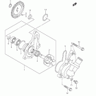 DR-Z400S Водяной насос