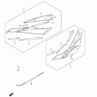 GSX-R750 Frame side cover (model k8)