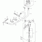 GSF1250SA Bandit Rear master cylinder (gsf1250sk7 / sk8 / sk9)