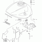 GSX650F Топливный бак (model k9)
