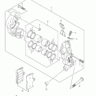 GSX1300BK,A B-KING Передний суппорт тормозной