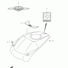 VZ800,Z Boulevard M50 Fuel tank cover