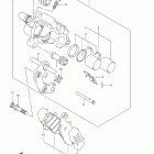 VL1500,T Boulevard C90 Передний суппорт тормозной