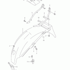 GS500F Заднее крыло
