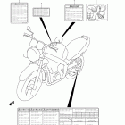 GS500F Наклейки