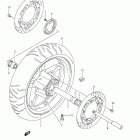 AN650,A Front wheel (an650ak6 / ak7 / ak8 / ak9)