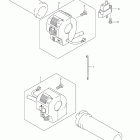 VS800 Boulevard S50 Рулевые переключатели