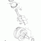 VZR1800,N,Z  Boulevard M109R Коленвал