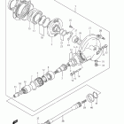 VS800 Boulevard S50 Карданный вал