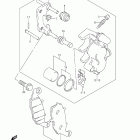 VZ1500 Boulevard M90 Передний суппорт тормозной