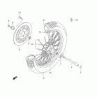 VS1400 Boulevard S83 Переднее колесо