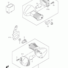 DR-Z400S Turn signal lamp (model k6 / k7 / k8)