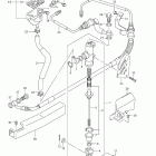 DL650,A Rear master cylinder (dl650ak7 / ak8 / ak9)