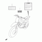 DR-Z125,L Наклейки