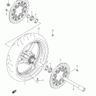 GSX-R600 Переднее колесо