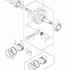 DR-Z70 Коленвал