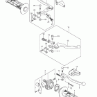DR-Z125,L Рулевые переключатели