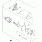 GSX650F Стартер электрический