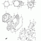 DR-Z400S Крышки картера