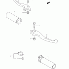 VS800 Boulevard S50 Рулевые переключатели