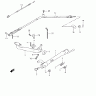 GZ250 Подножки