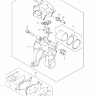GSX1300BK,A B-KING Rear caliper (gsx1300bkak8 / ak9)
