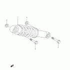 DR-Z70 Задний амортизатор