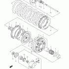 VS800 Boulevard S50 Сцепление
