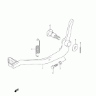 DR-Z125,L Педаль тормоза