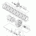GSX650F Сцепление