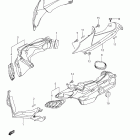 GSX-R600 Air intake pipe (model k9)