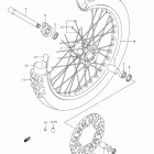 DR-Z400S Переднее колесо
