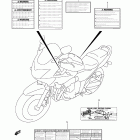 GSF1250SA Bandit Наклейки