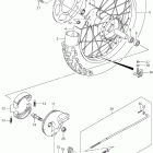DR-Z125,L Rear wheel (dr-z125l)