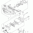 GSX650F Ear combination lamp
