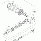 VLR1800,T Boulevard C109R Propeller shaft / final drive gear