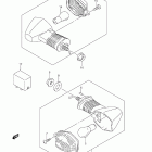 DL650,A Turnsignal lamp (model k7 / k8)