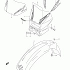 DR-Z400SM Front fender (model k7 / k8)