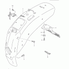 LS650 Boulevard S40 Заднее крыло
