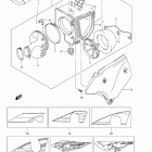 DR-Z400SM Воздухозаборник