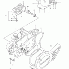 RM85,L Crankcase cover- water pump