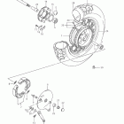 VS800 Boulevard S50 Заднее колесо