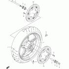 SFV650 Переднее колесо