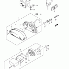 VS1400 Boulevard S83 Задний фонарь