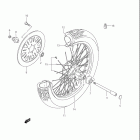 VS800 Boulevard S50 Переднее колесо