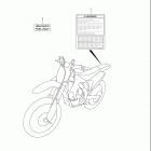 RM Z250 Наклейки